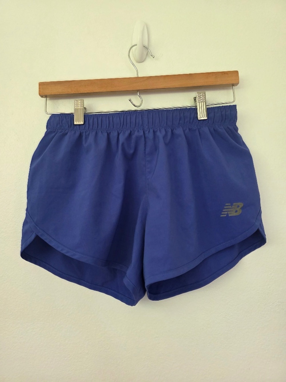 New Balance Women's Blue Lined Running Shorts - XS